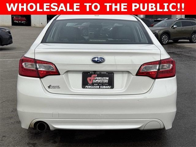 used 2015 Subaru Legacy car, priced at $6,000