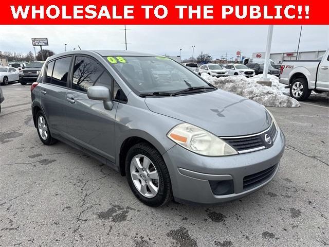 used 2008 Nissan Versa car, priced at $4,500
