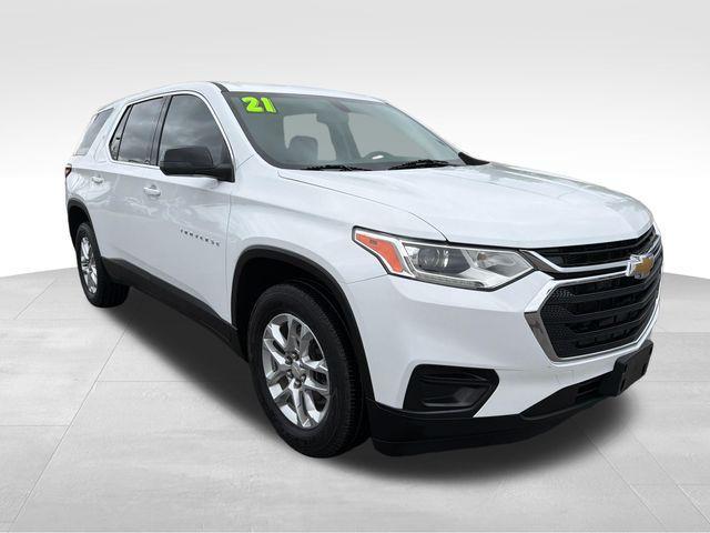 used 2021 Chevrolet Traverse car, priced at $15,658