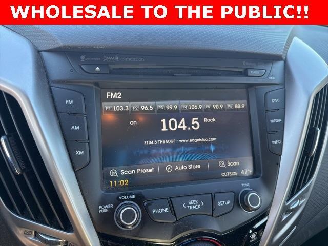 used 2015 Hyundai Veloster car, priced at $6,000