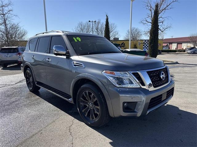 used 2019 Nissan Armada car, priced at $24,500
