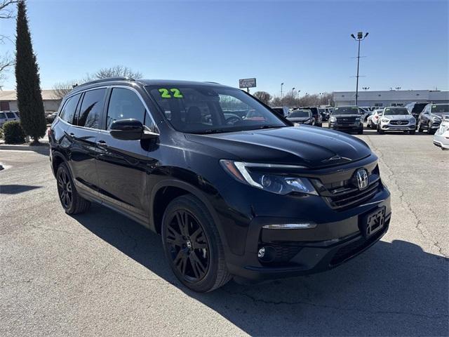 used 2022 Honda Pilot car, priced at $26,500