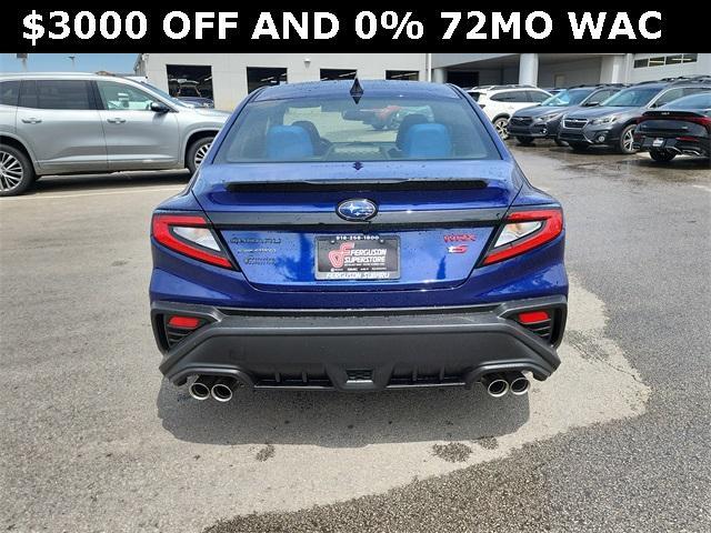 new 2025 Subaru WRX car, priced at $47,192