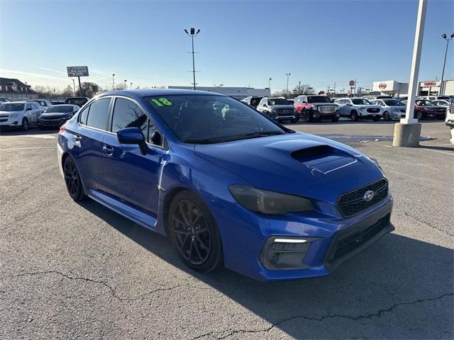 used 2018 Subaru WRX car, priced at $18,000