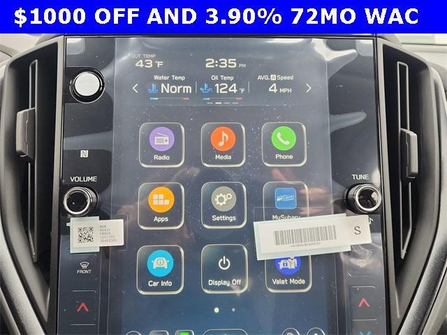 new 2026 Subaru Crosstrek car, priced at $31,578