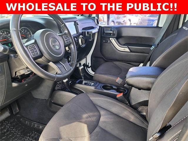 used 2015 Jeep Wrangler Unlimited car, priced at $8,500
