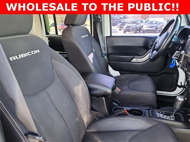used 2015 Jeep Wrangler Unlimited car, priced at $8,500