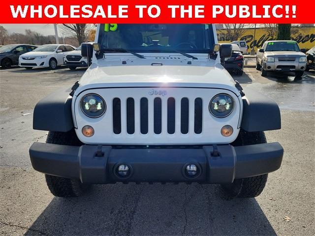 used 2015 Jeep Wrangler Unlimited car, priced at $8,500