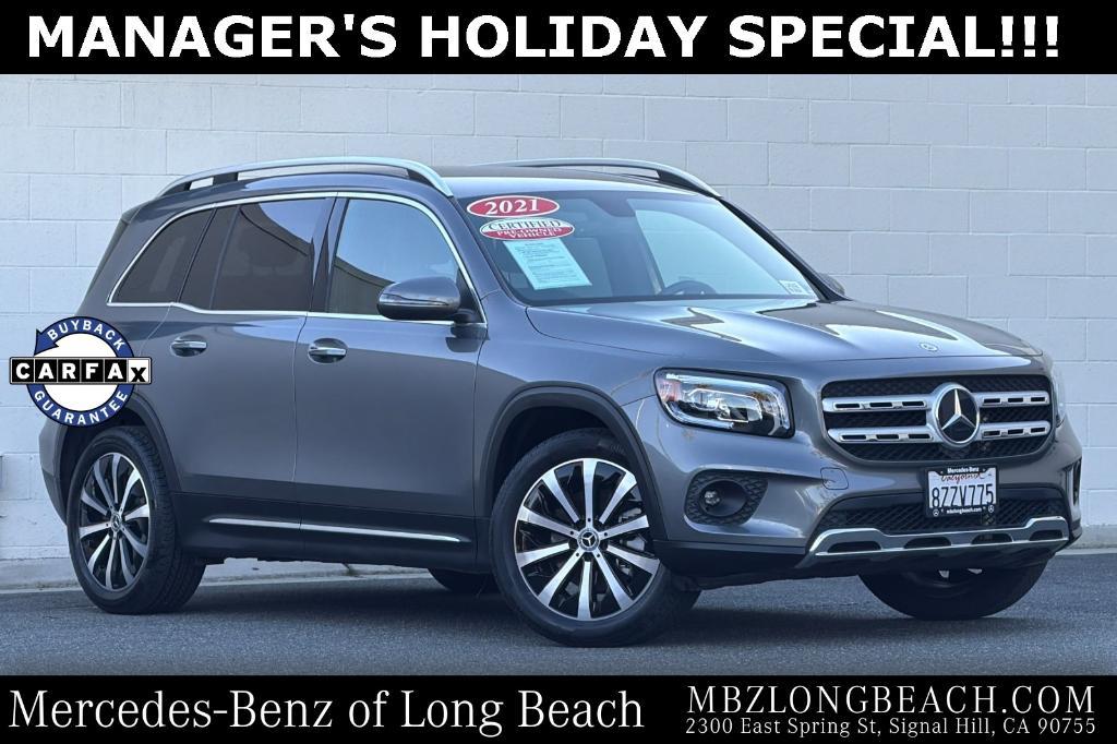 used 2021 Mercedes-Benz GLB 250 car, priced at $23,200