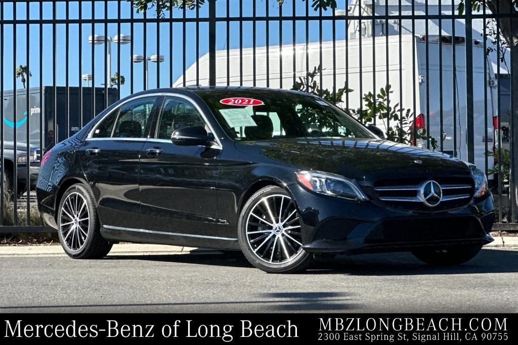 used 2021 Mercedes-Benz C-Class car, priced at $25,800