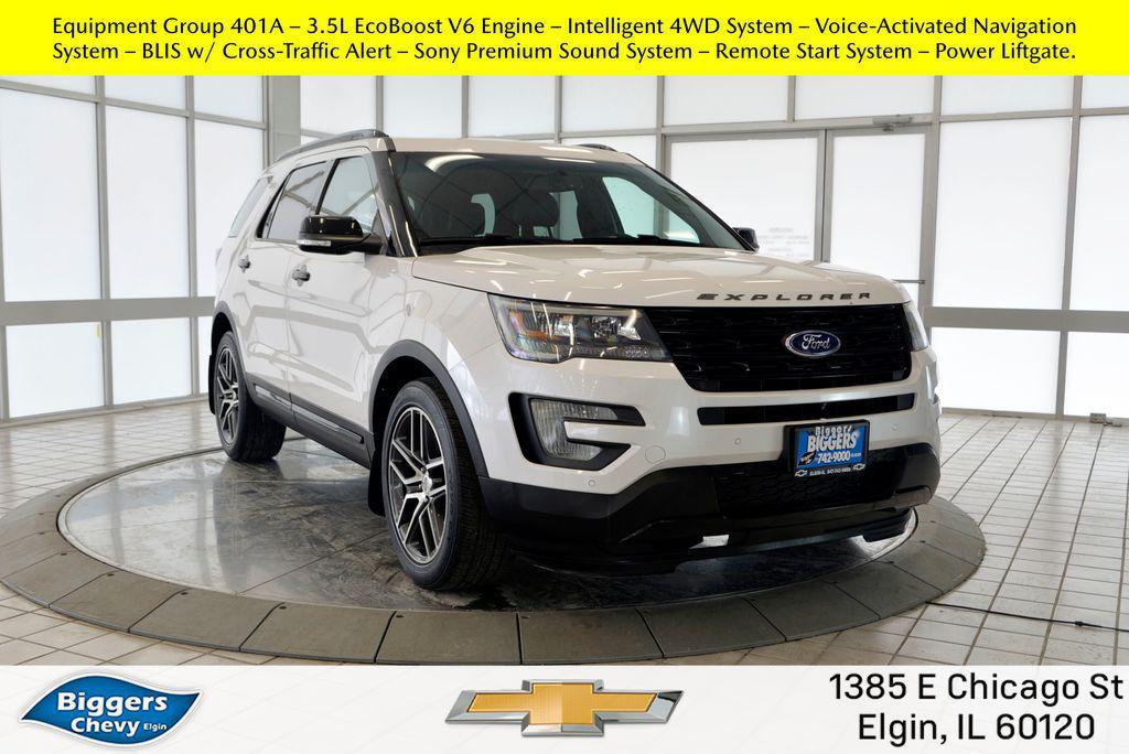 used 2017 Ford Explorer car, priced at $17,990