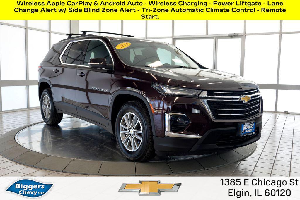 used 2023 Chevrolet Traverse car, priced at $27,963
