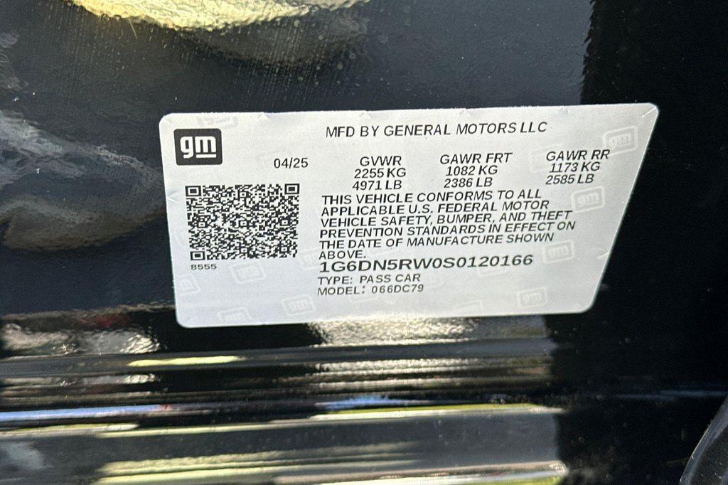 new 2025 Cadillac CT5 car, priced at $59,605