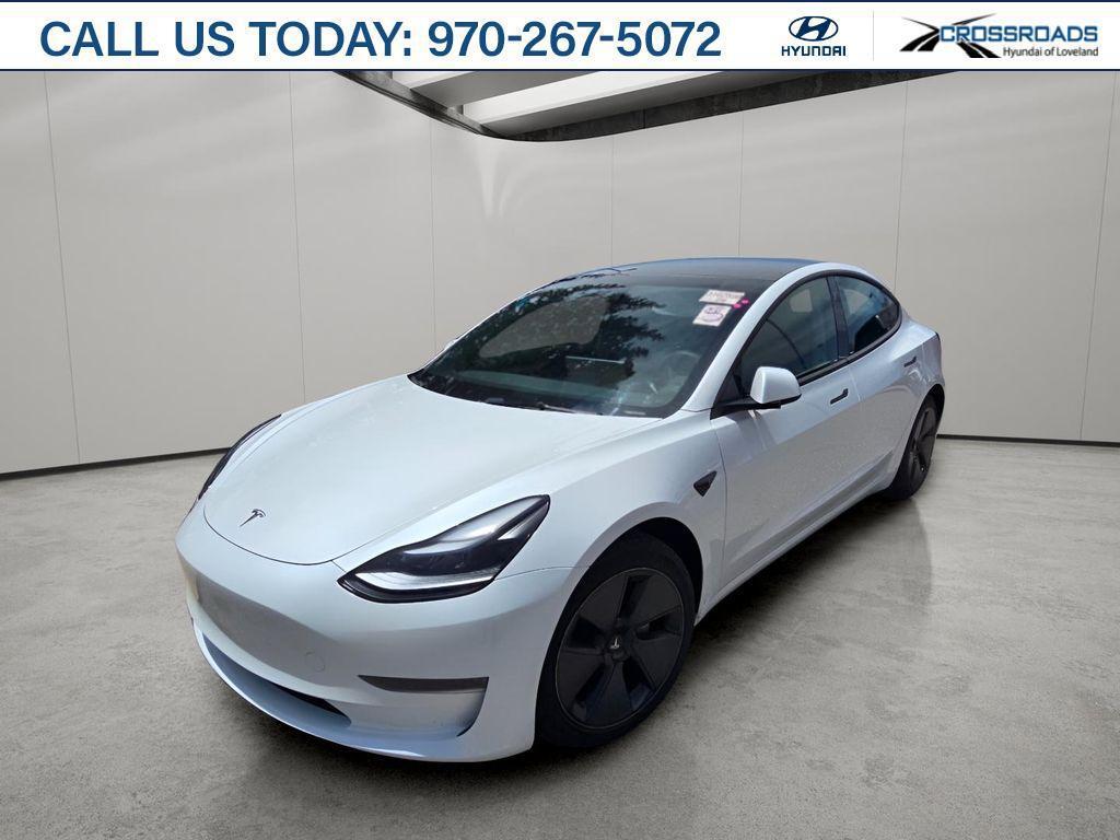 used 2023 Tesla Model 3 car, priced at $27,694