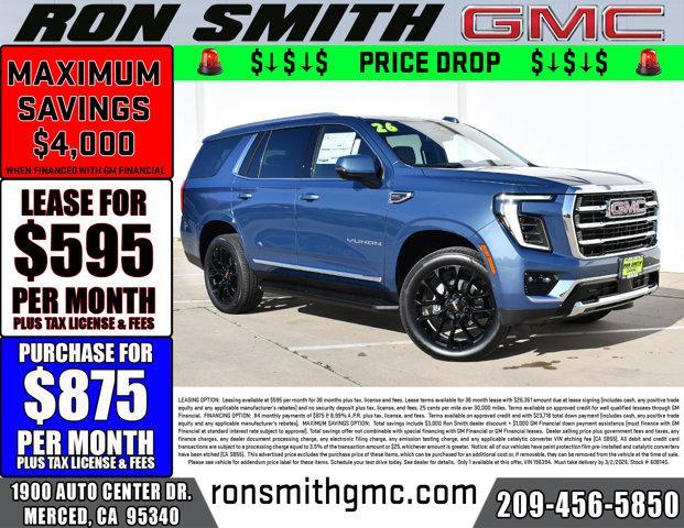 new 2026 GMC Yukon car, priced at $78,524