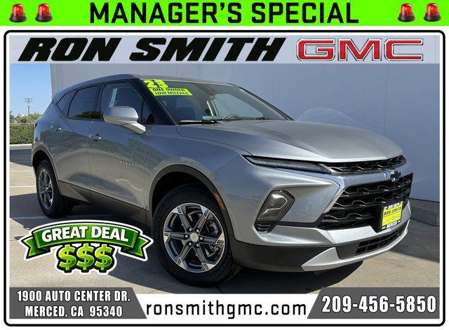 used 2023 Chevrolet Blazer car, priced at $25,590