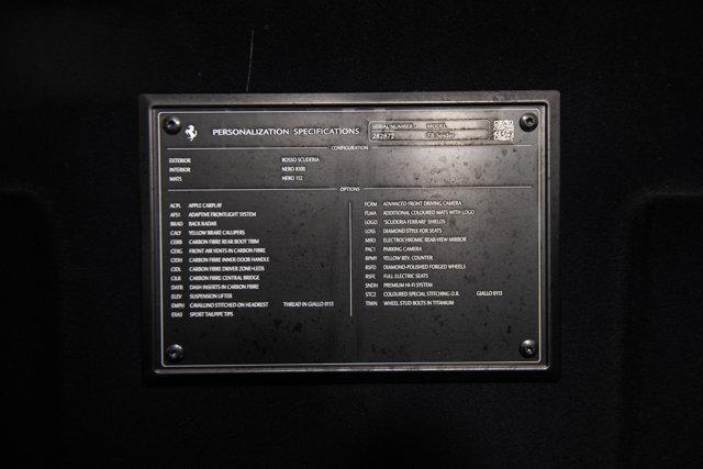 used 2022 Ferrari F8 Spider car, priced at $439,995