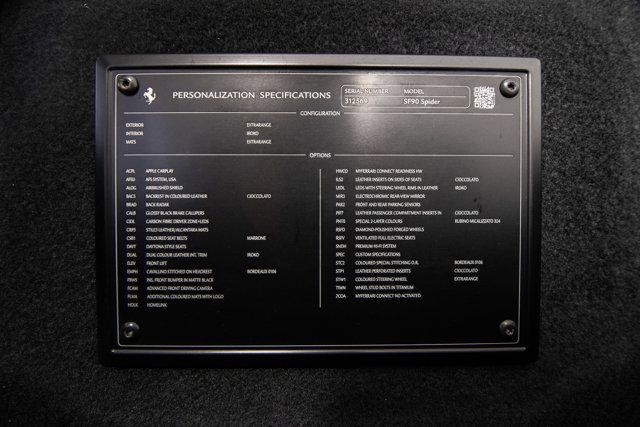 used 2025 Ferrari SF90 Spider car, priced at $679,995