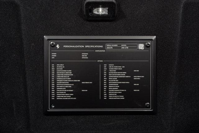 used 2022 Ferrari 296 GTB car, priced at $319,995