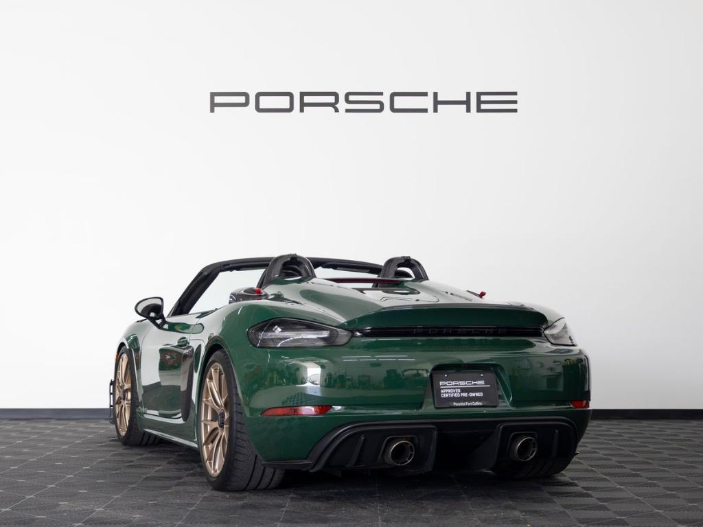used 2025 Porsche 718 Spyder car, priced at $222,990