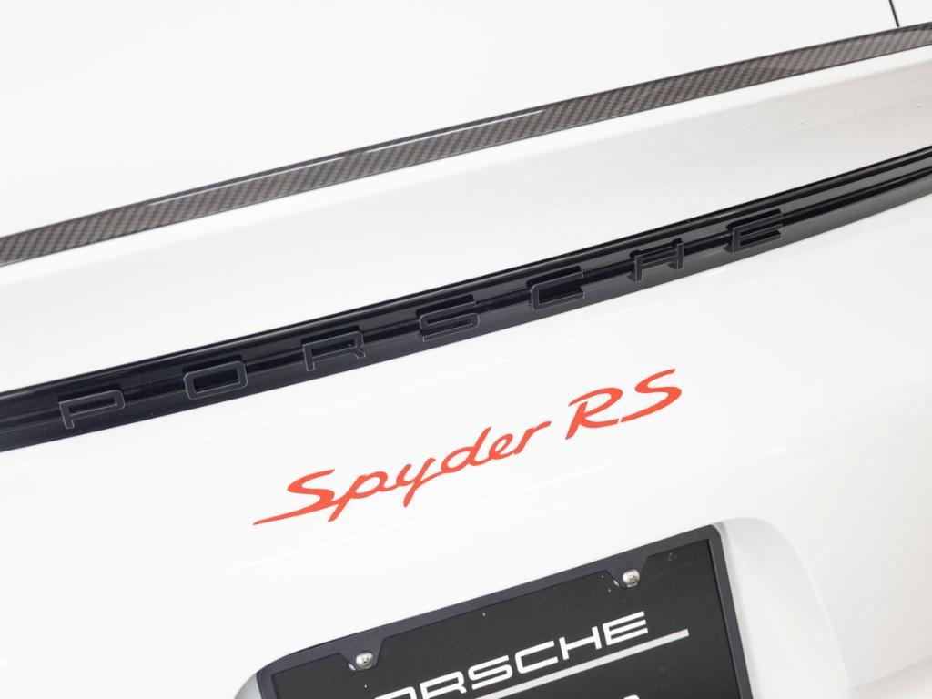 used 2024 Porsche 718 Spyder car, priced at $189,999