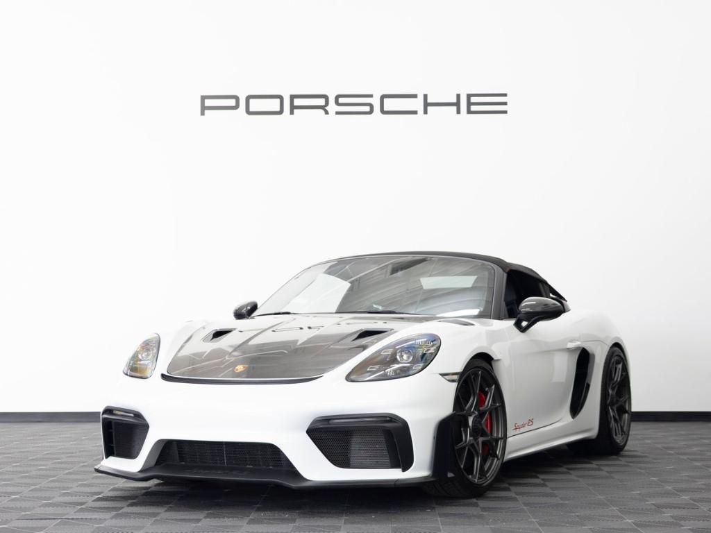 used 2024 Porsche 718 Spyder car, priced at $189,999