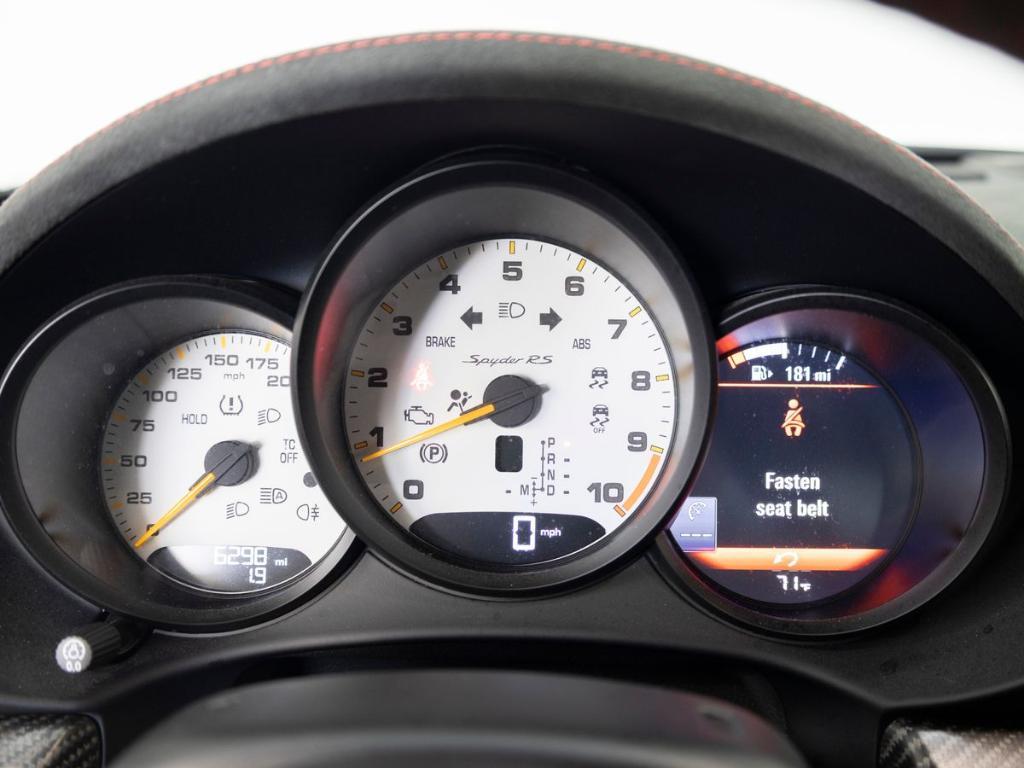 used 2024 Porsche 718 Spyder car, priced at $189,999