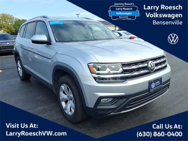 used 2019 Volkswagen Atlas car, priced at $19,300