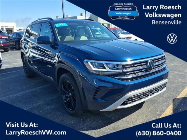 used 2023 Volkswagen Atlas car, priced at $30,000