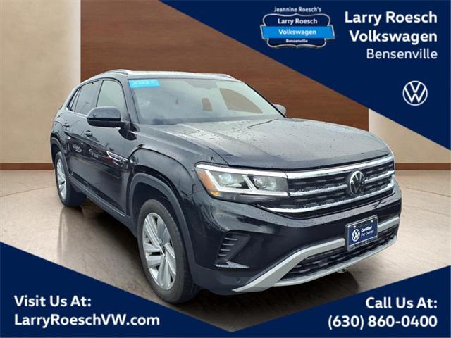 used 2023 Volkswagen Atlas Cross Sport car, priced at $25,000