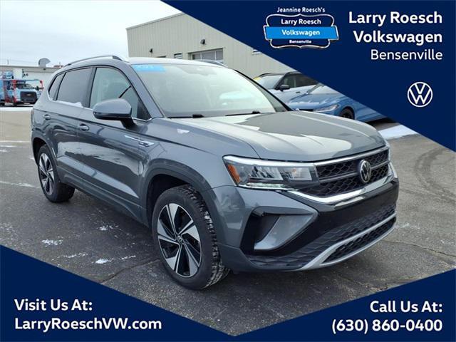 used 2023 Volkswagen Taos car, priced at $21,000