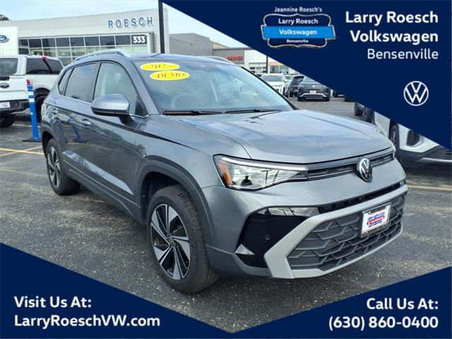 used 2025 Volkswagen Taos car, priced at $27,000