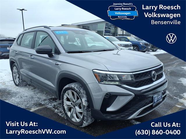 used 2023 Volkswagen Taos car, priced at $20,500