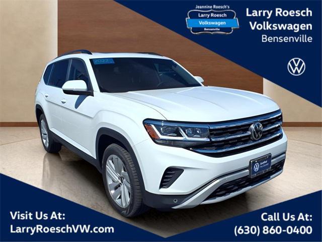 used 2022 Volkswagen Atlas car, priced at $26,900