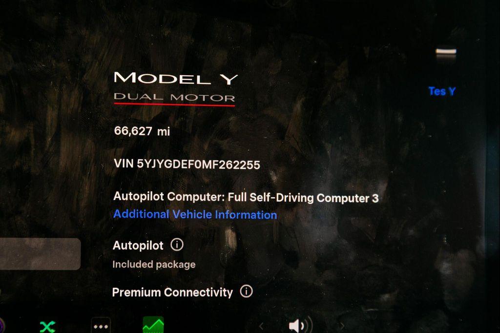 used 2021 Tesla Model Y car, priced at $27,995