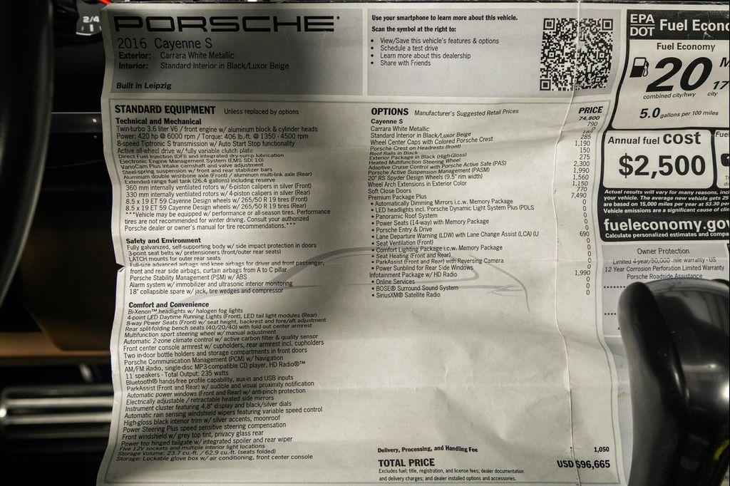 used 2016 Porsche Cayenne car