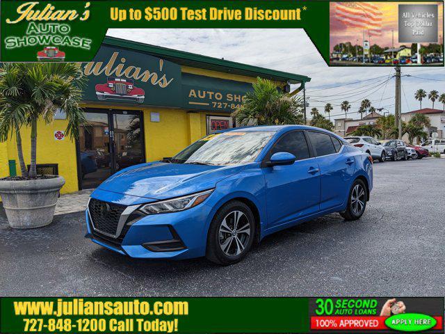 used 2022 Nissan Sentra car, priced at $17,499