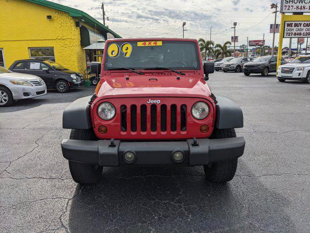 used 2009 Jeep Wrangler Unlimited car, priced at $10,999