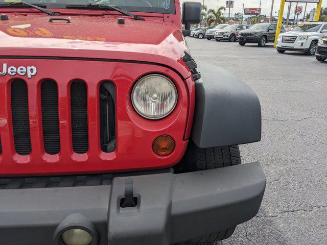 used 2009 Jeep Wrangler Unlimited car, priced at $10,999