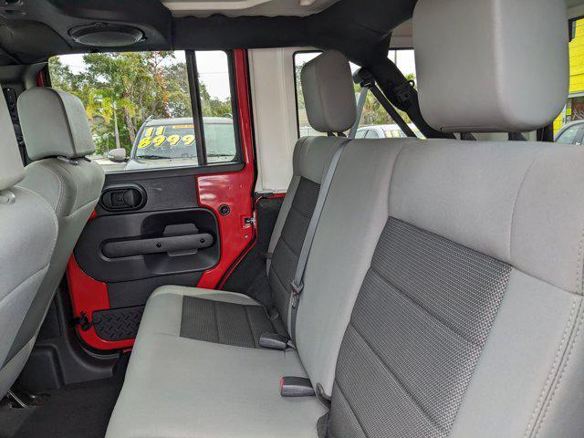 used 2009 Jeep Wrangler Unlimited car, priced at $10,999