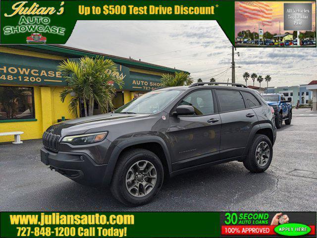 used 2020 Jeep Cherokee car, priced at $21,999