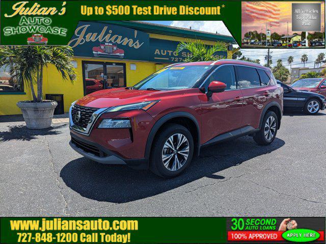 used 2021 Nissan Rogue car, priced at $23,999