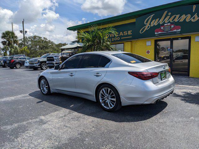 used 2019 INFINITI Q50 car, priced at $17,999