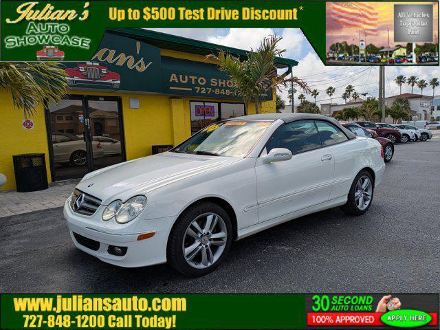 used 2006 Mercedes-Benz CLK-Class car, priced at $7,999