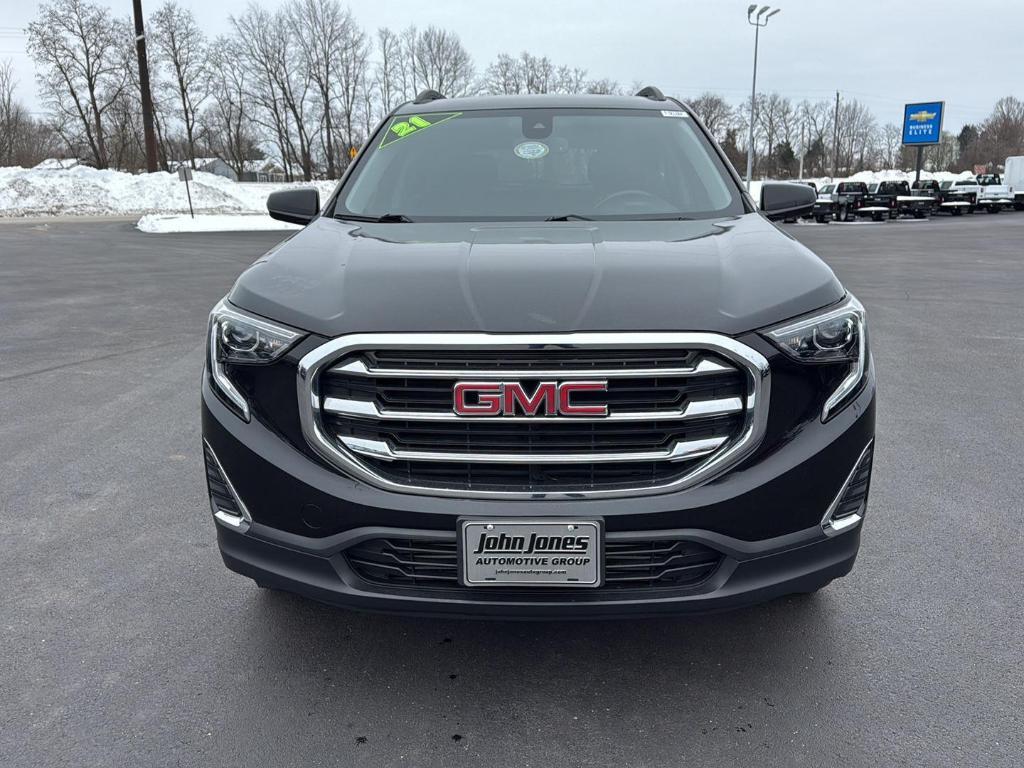 used 2021 GMC Terrain car, priced at $18,750