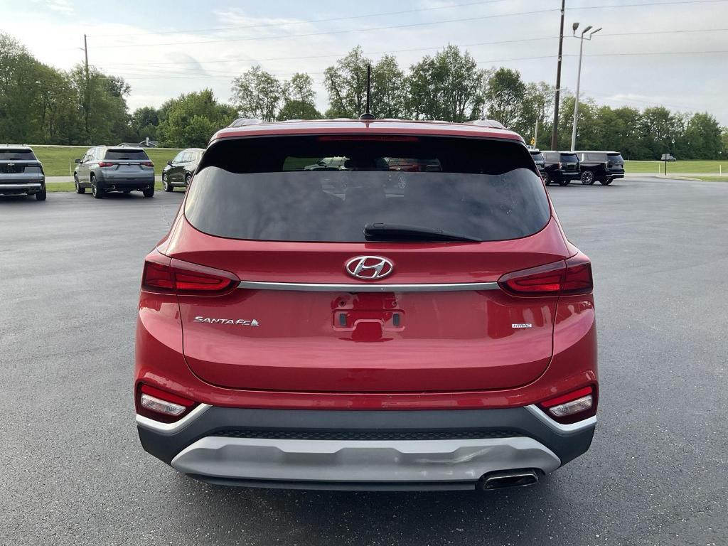 used 2019 Hyundai Santa Fe car, priced at $16,200
