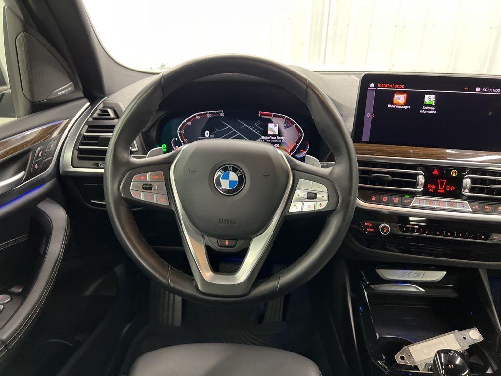 used 2023 BMW X3 car, priced at $34,675