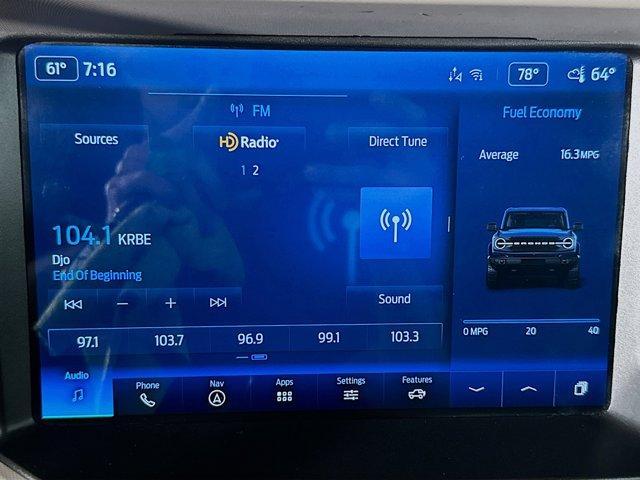 used 2022 Ford Bronco car, priced at $32,998