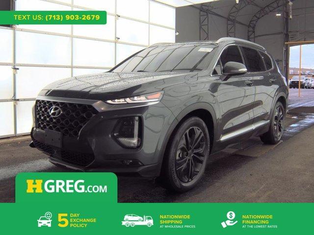 used 2020 Hyundai Santa Fe car, priced at $19,295