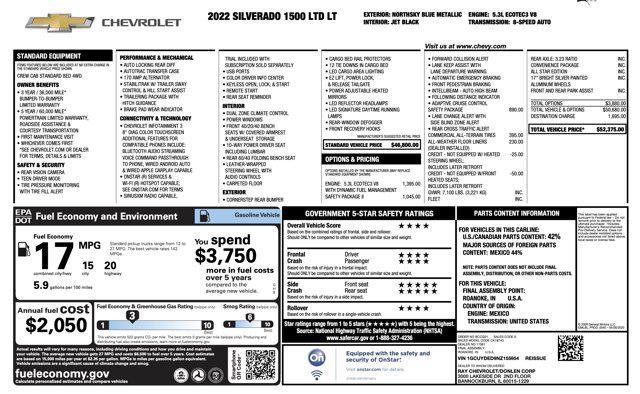 used 2022 Chevrolet Silverado 1500 Limited car, priced at $25,500